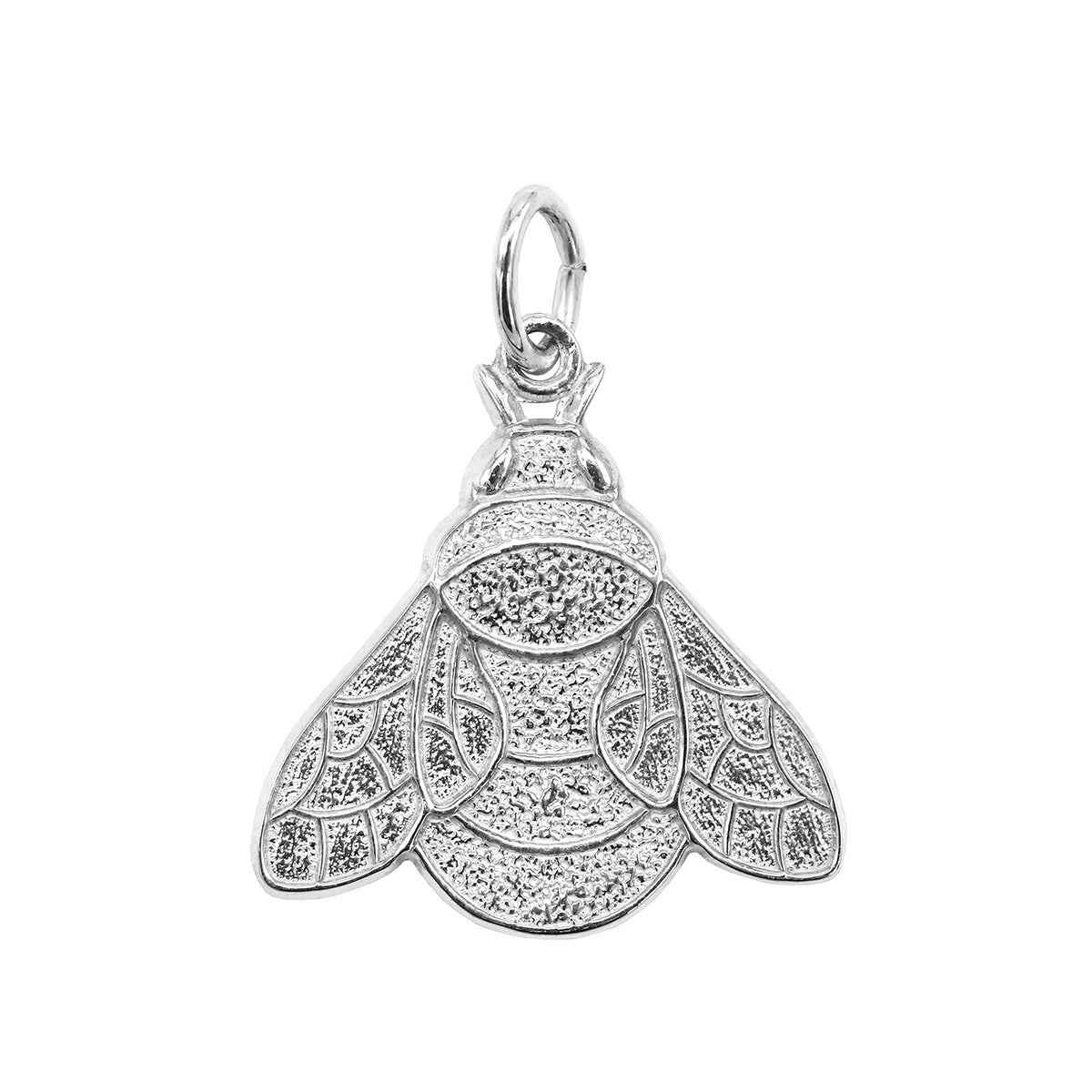 Bumble Bee Charm in Sterling Silver