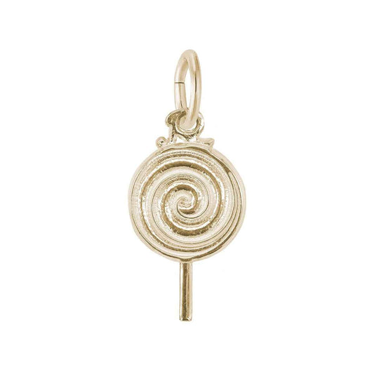Lollipop Charm in 14K Yellow Gold