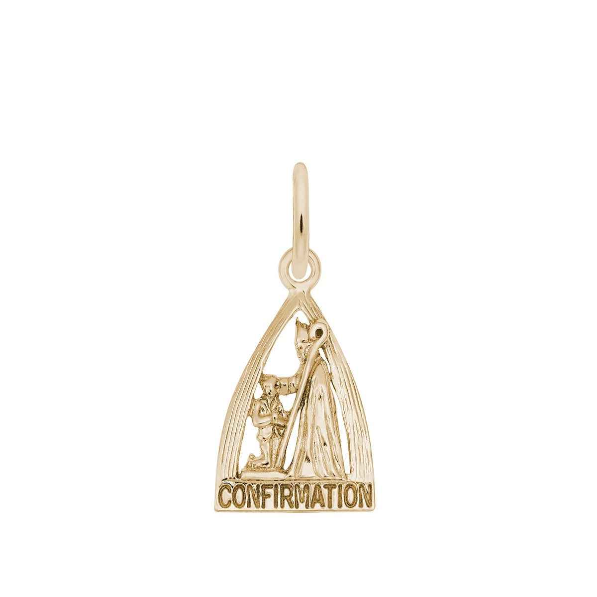 Confirmation Charm in 14K Yellow Gold