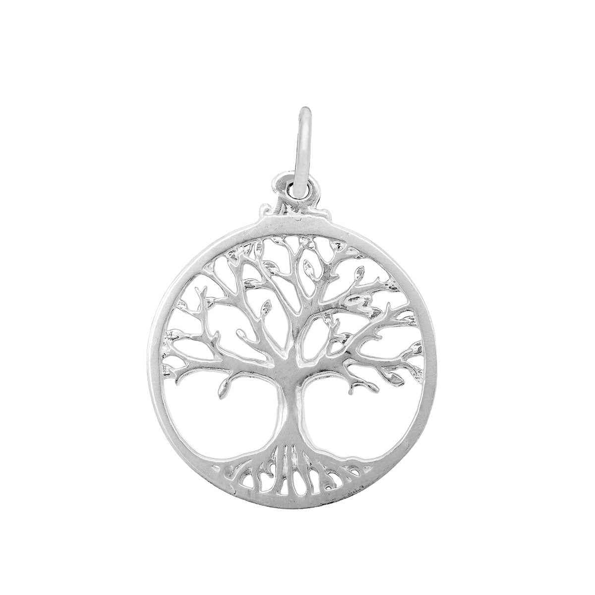 Tree Of Life Root Charm in Sterling Silver