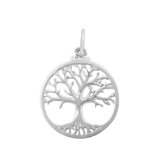 Tree Of Life Root Charm in Sterling Silver