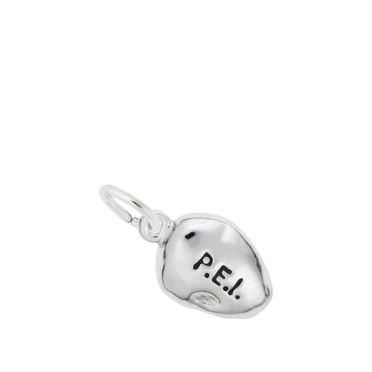P.E.I. Potato Charm in Sterling Silver