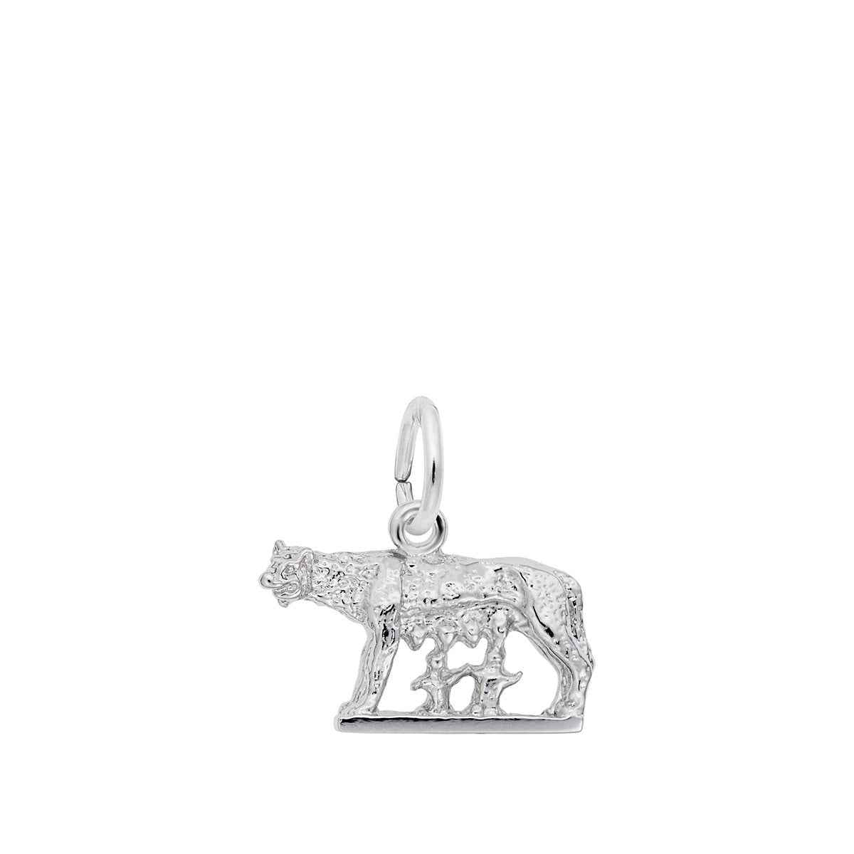 Romulus & Remus Charm in Sterling Silver
