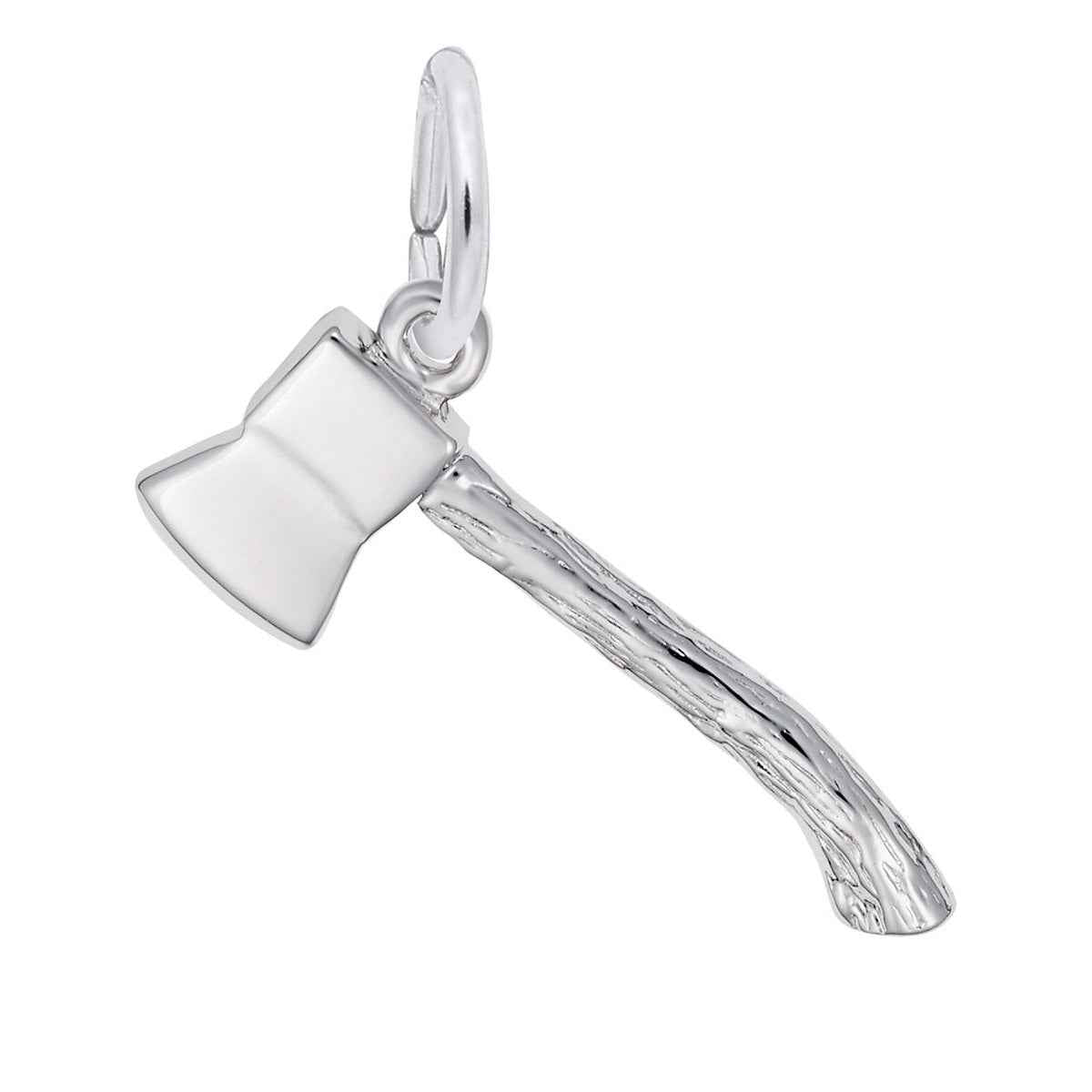 Axe Charm in Sterling Silver