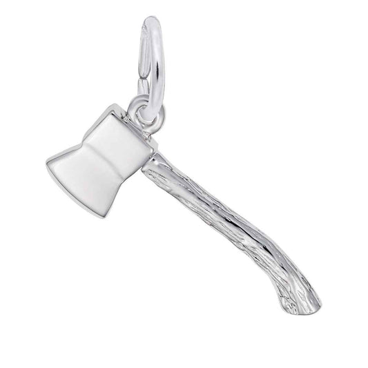 Axe Charm in Sterling Silver
