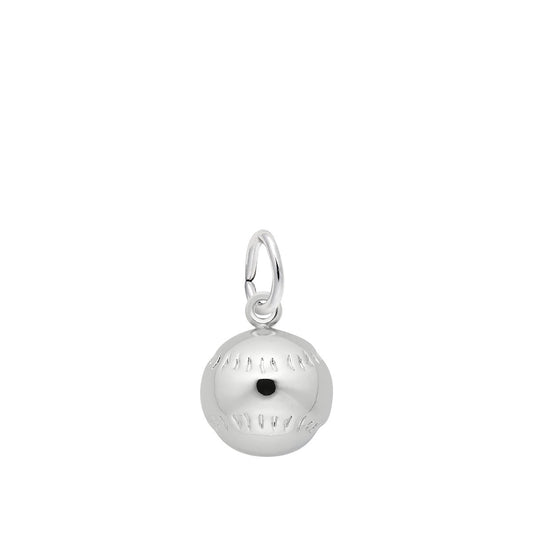Baseball Charm in Sterling Silver