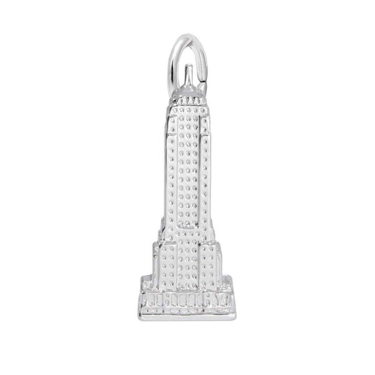 Empire State Building Charm in Sterling Silver