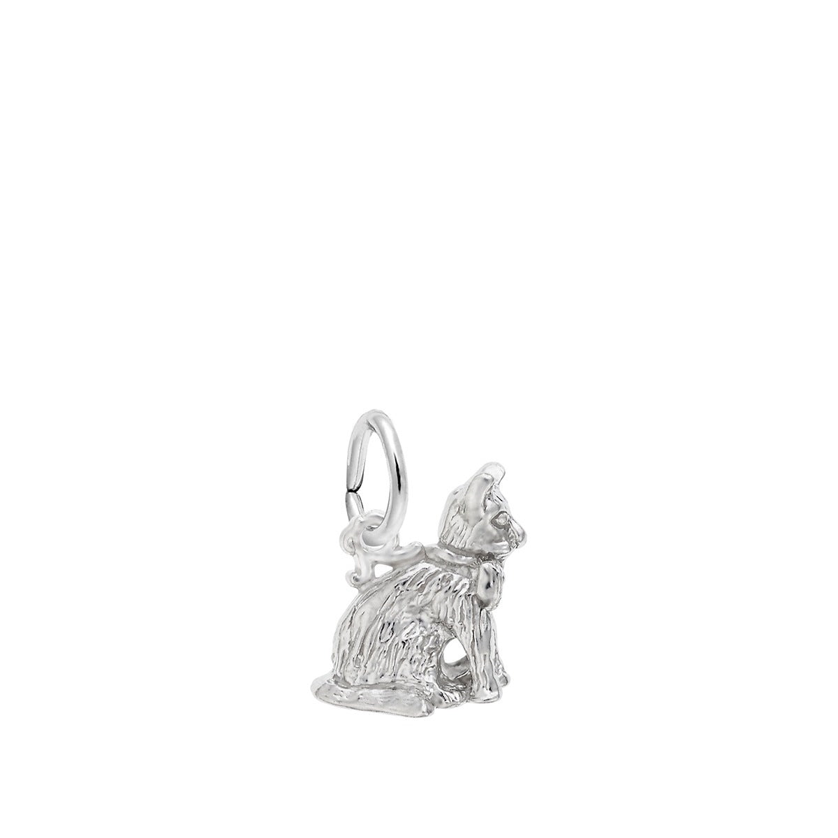 Cat Charm in Sterling Silver