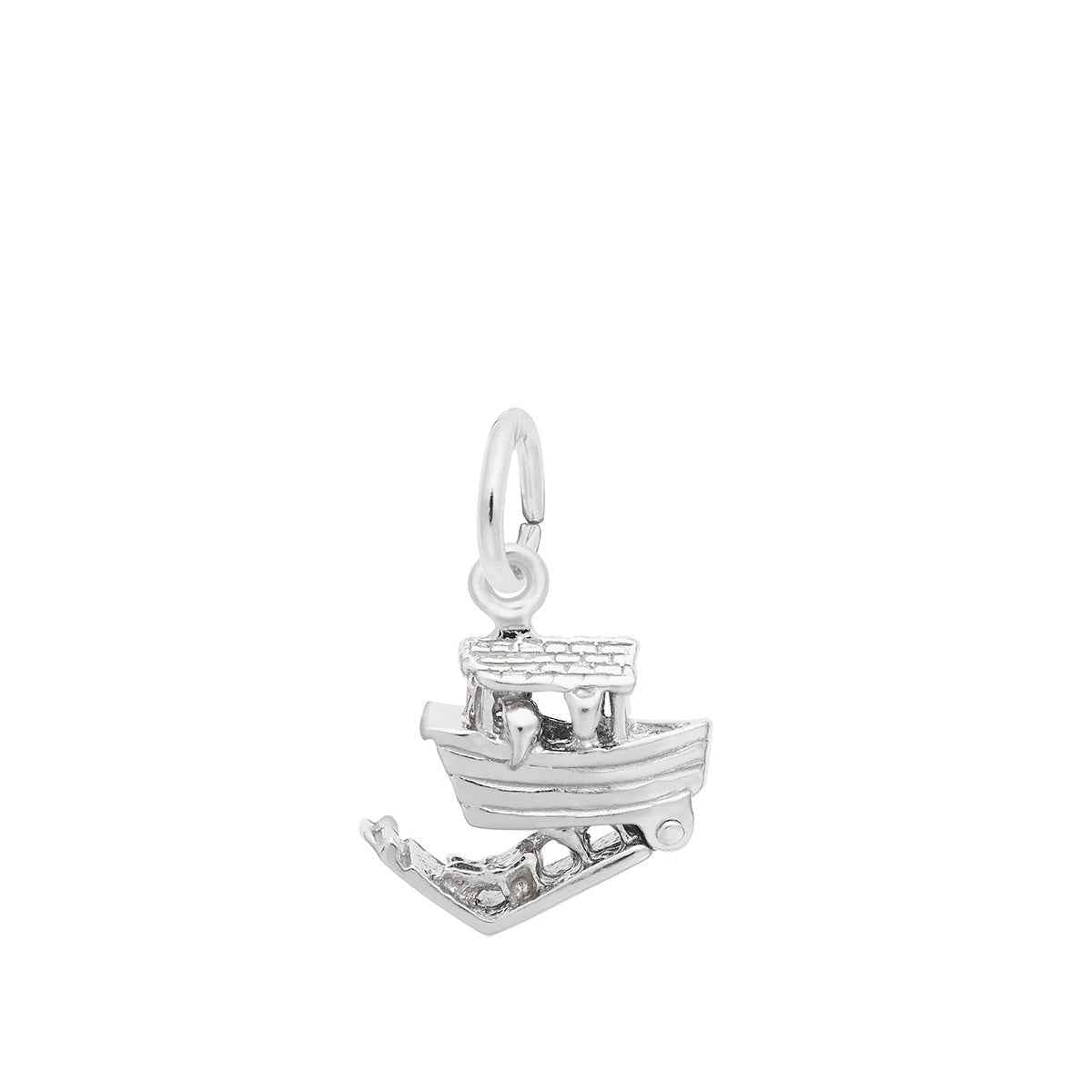 Noahs Ark Charm in Sterling Silver