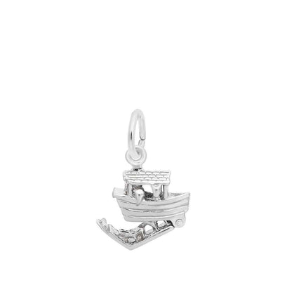 Noahs Ark Charm in Sterling Silver