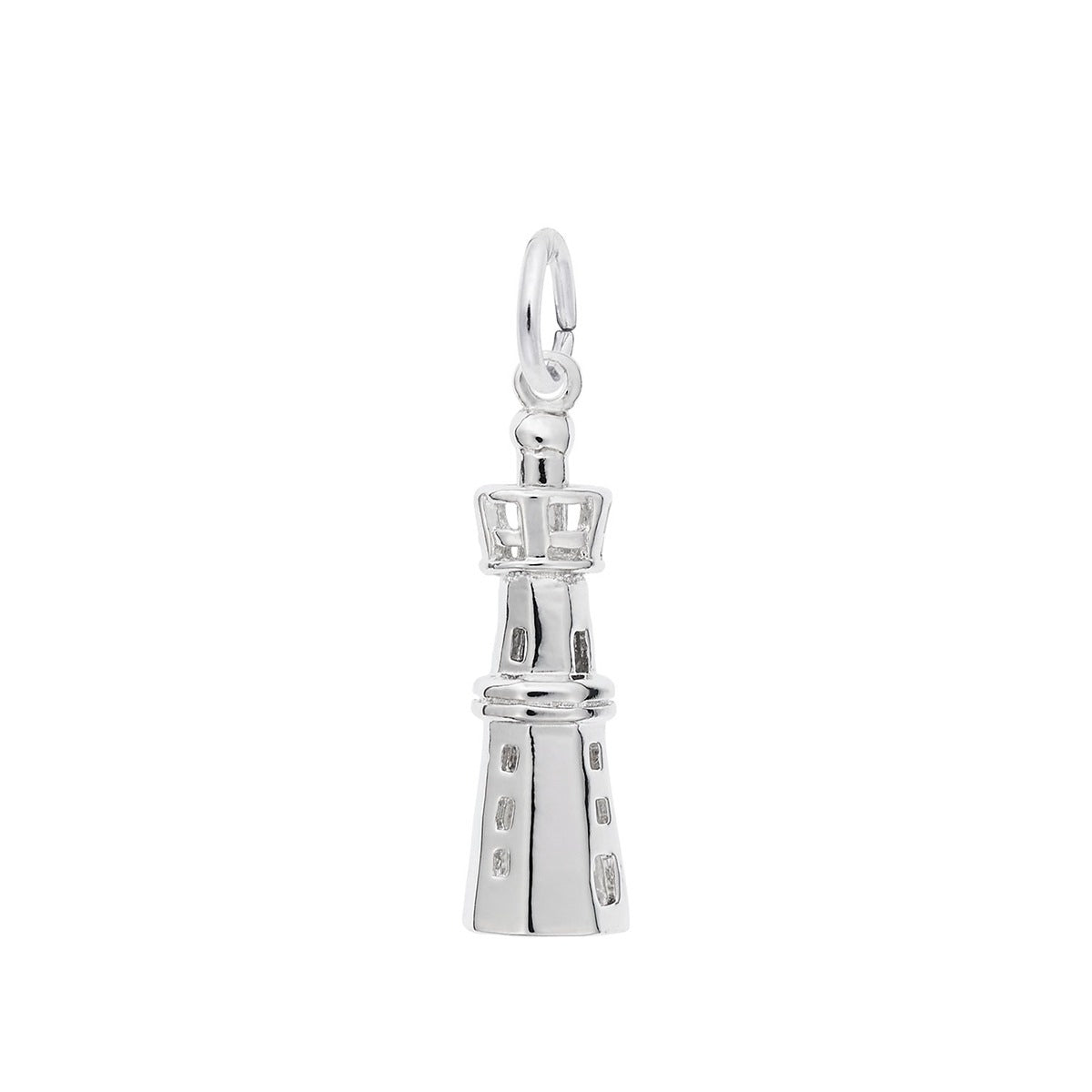 Lighthouse Charm in Sterling Silver