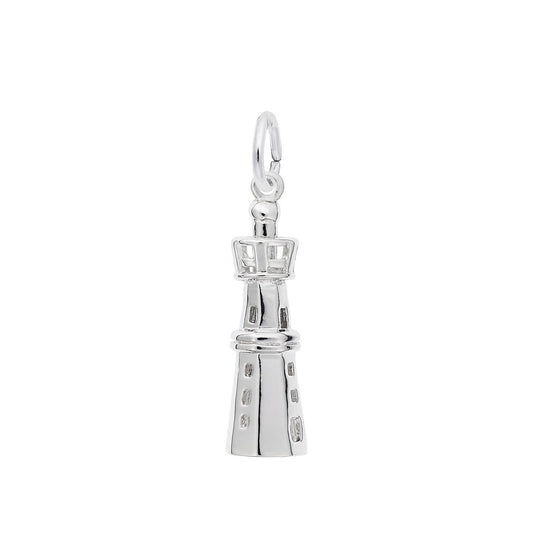 Lighthouse Charm in Sterling Silver