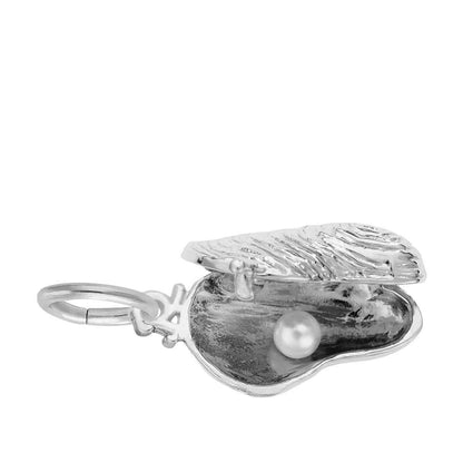Oyster Charm in Sterling Silver