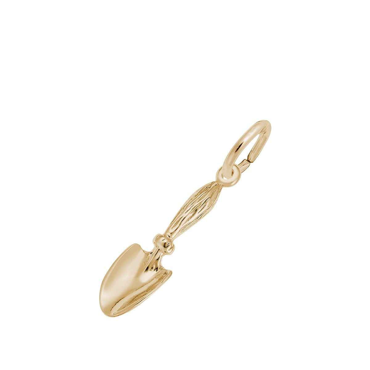 Shovel Charm in 14K Yellow Gold