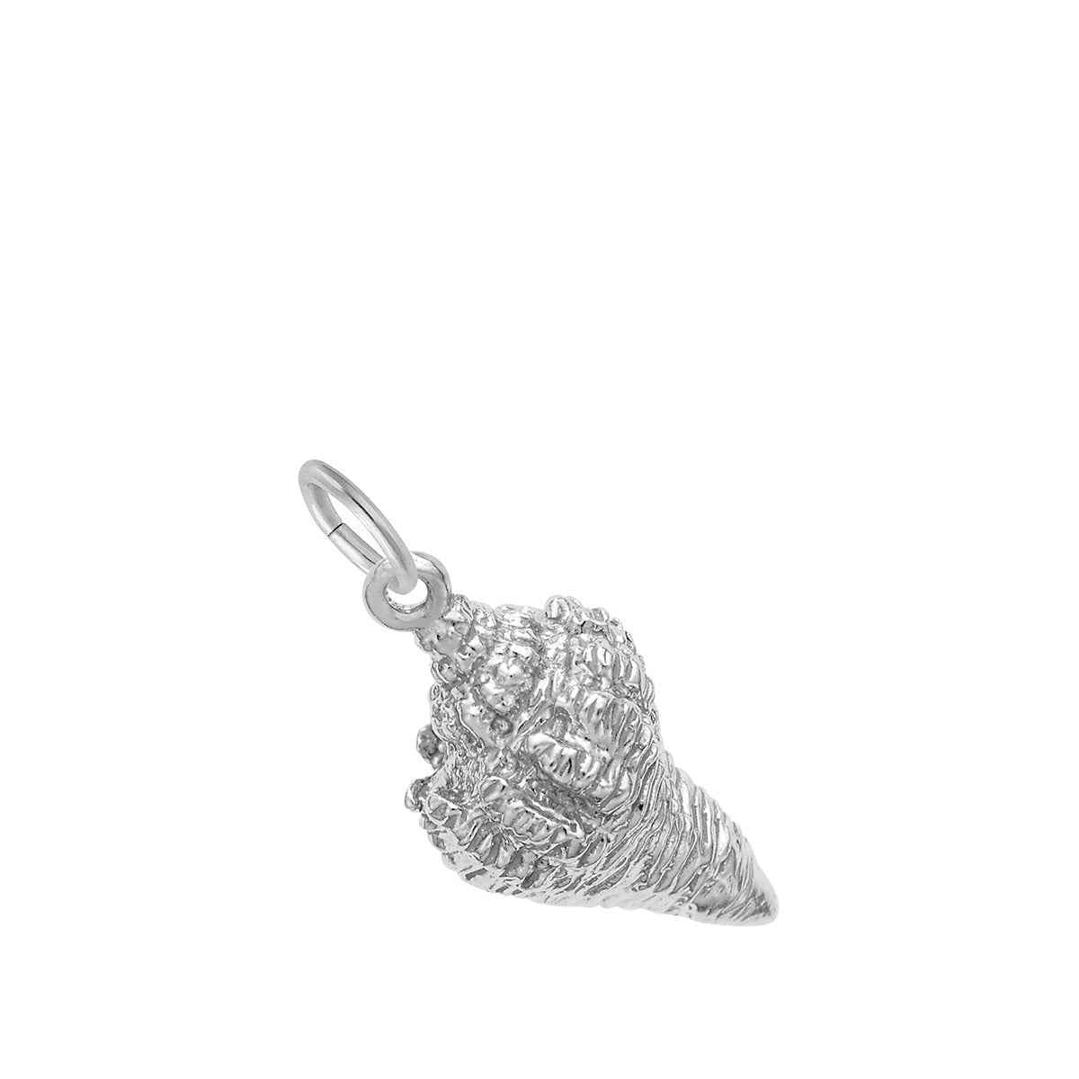 Shell Charm in Sterling Silver