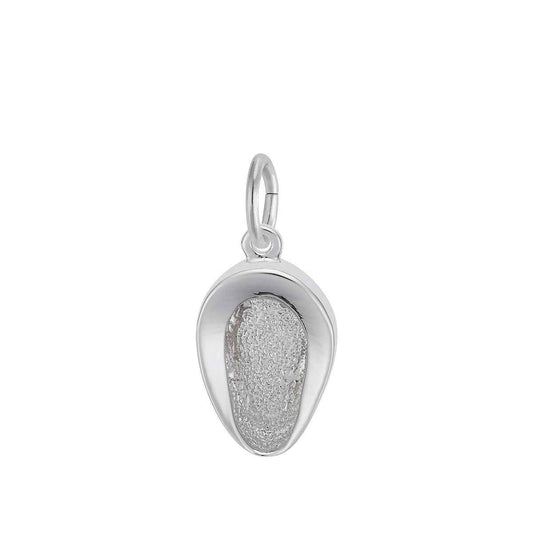 Bed Pan Charm in Sterling Silver