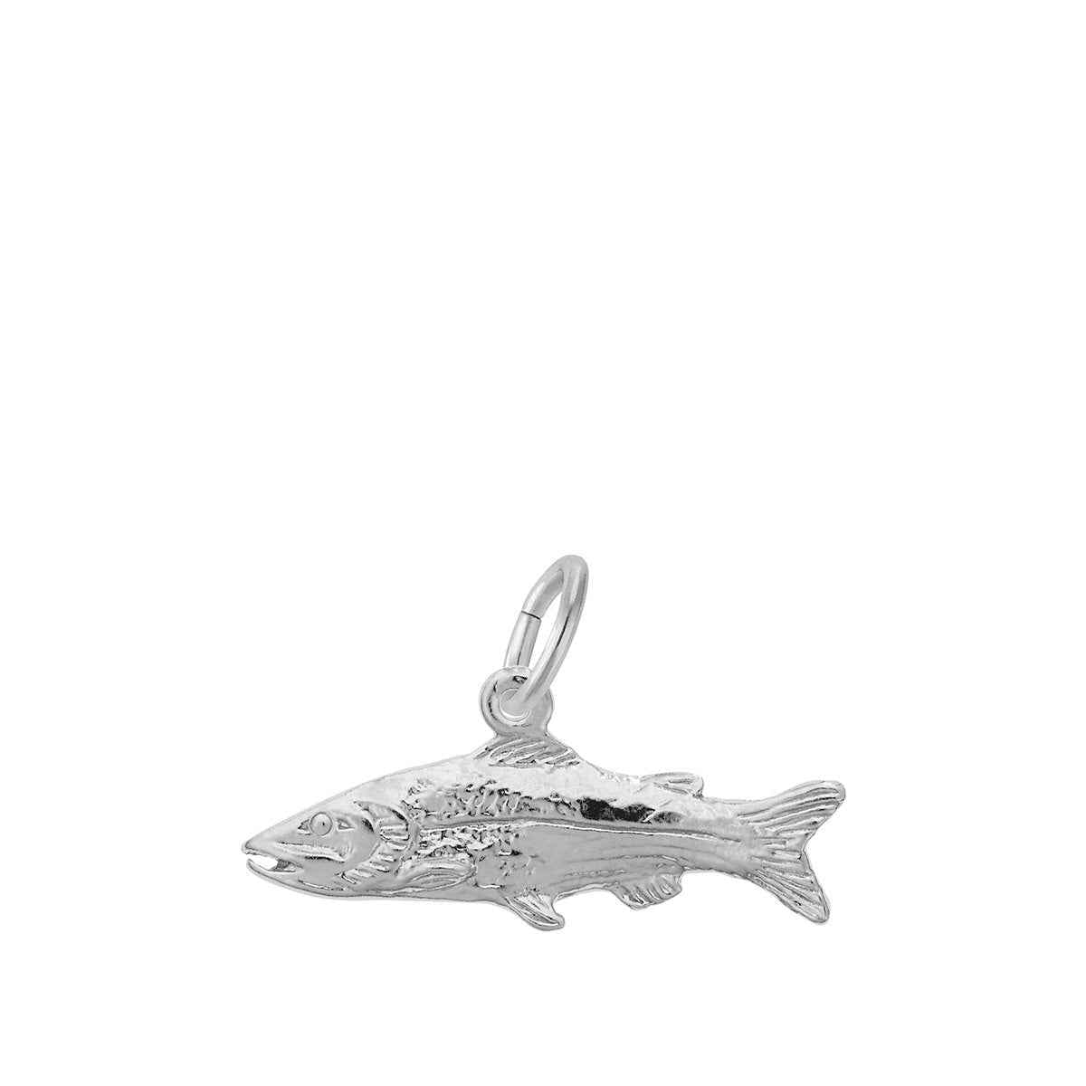 Salmon Charm in Sterling Silver