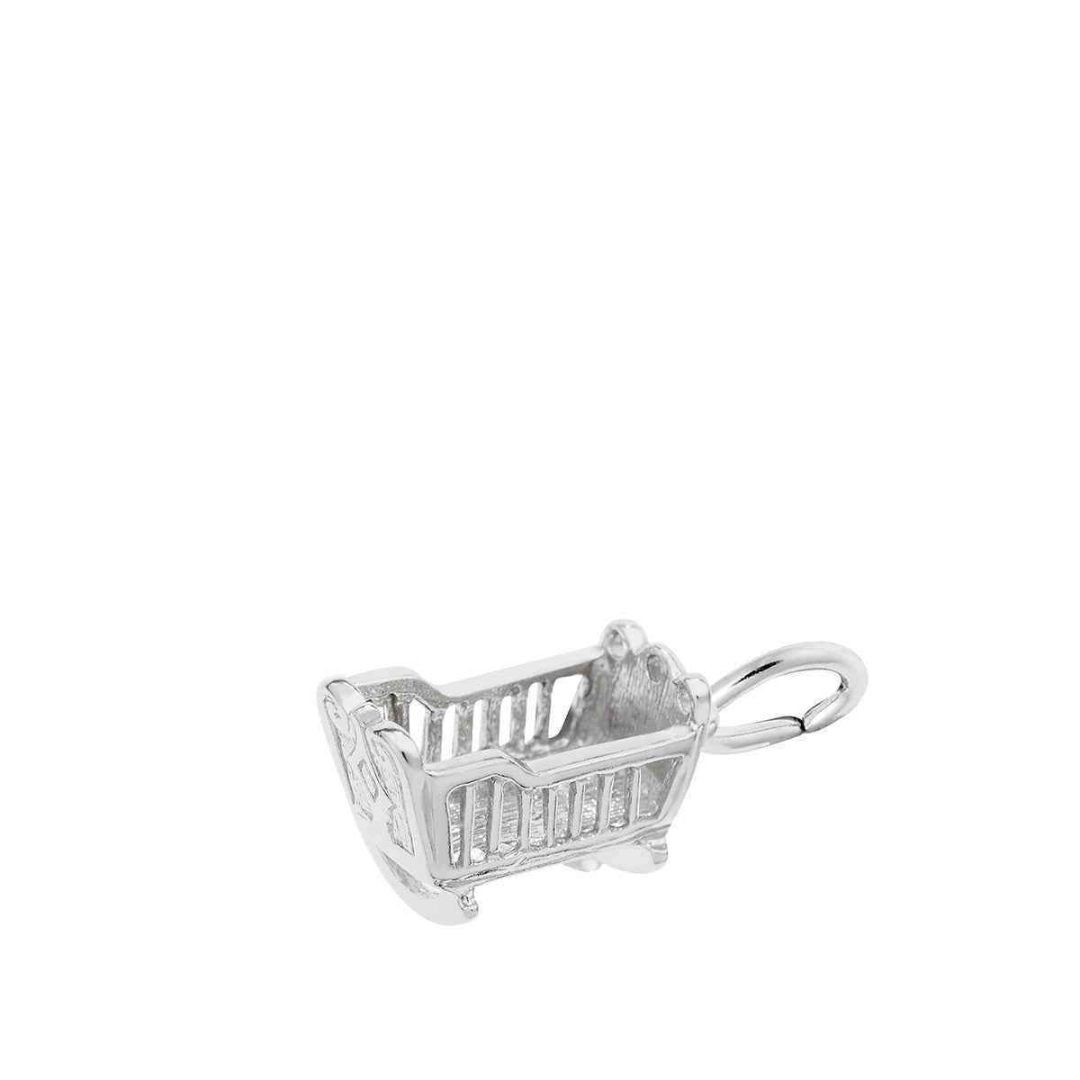 Cradle Charm in Sterling Silver
