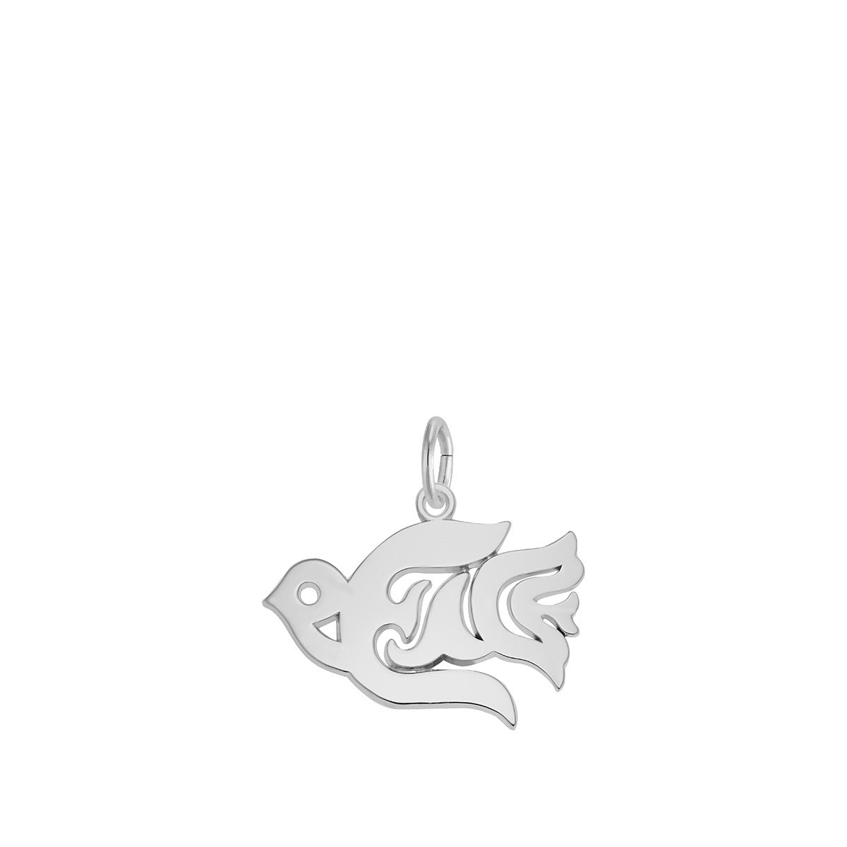 Peace Charm Sterling Silver
