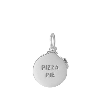 Pizza Charm Sterling Silver