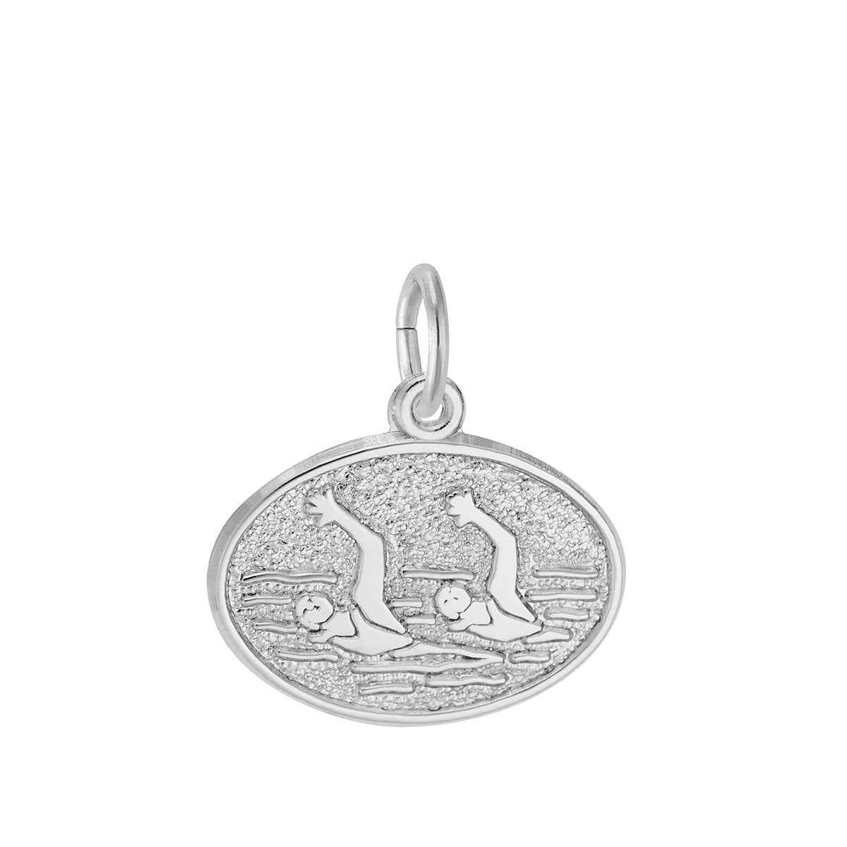 Synchronized Swimming Charm in Sterling Silver