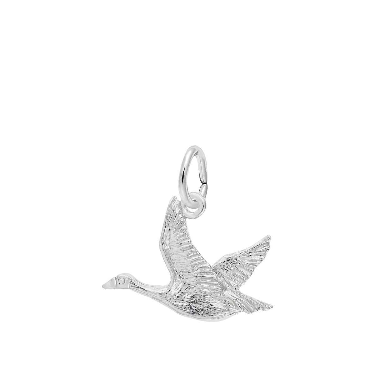 Canada Goose Charm in Sterling Silver