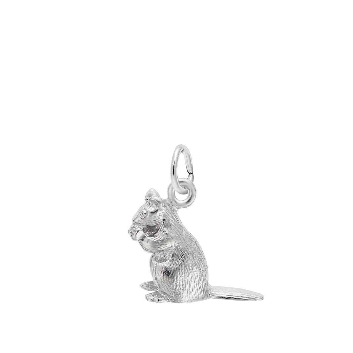 Chipmunk Charm in Sterling Silver