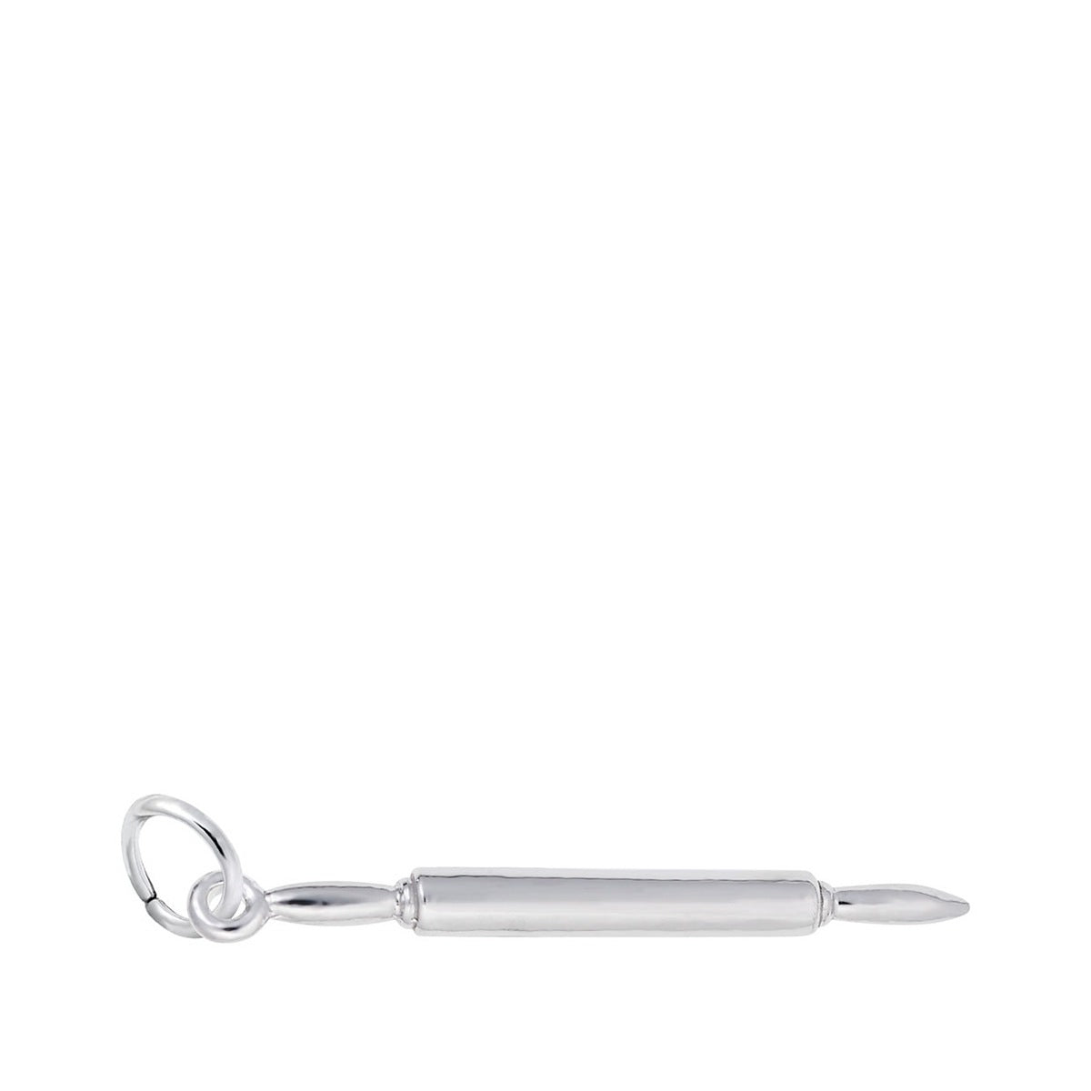 Rolling Pin Charm Sterling Silver