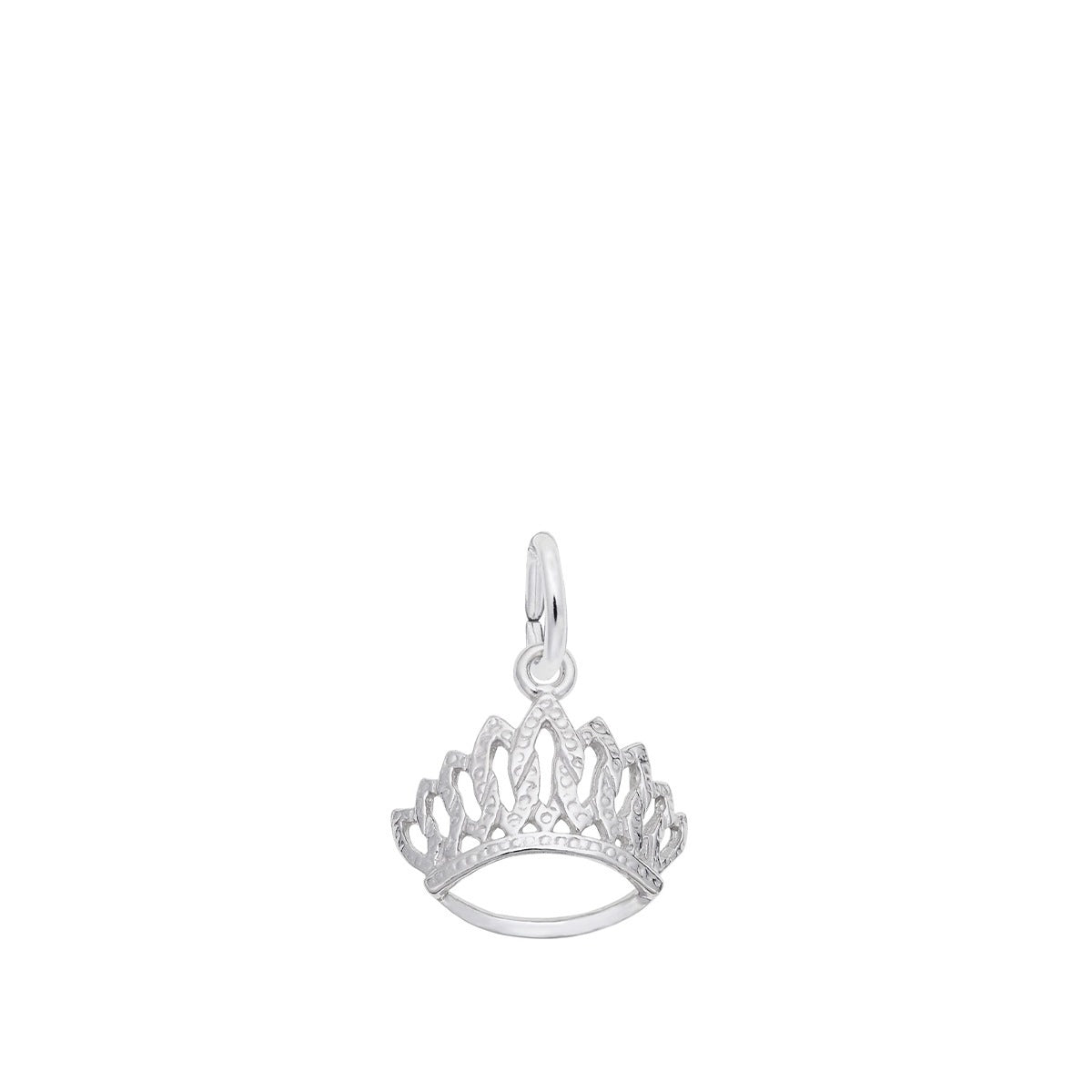 Tiara Charm Sterling Silver