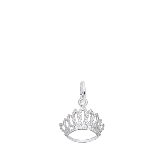 Tiara Charm Sterling Silver