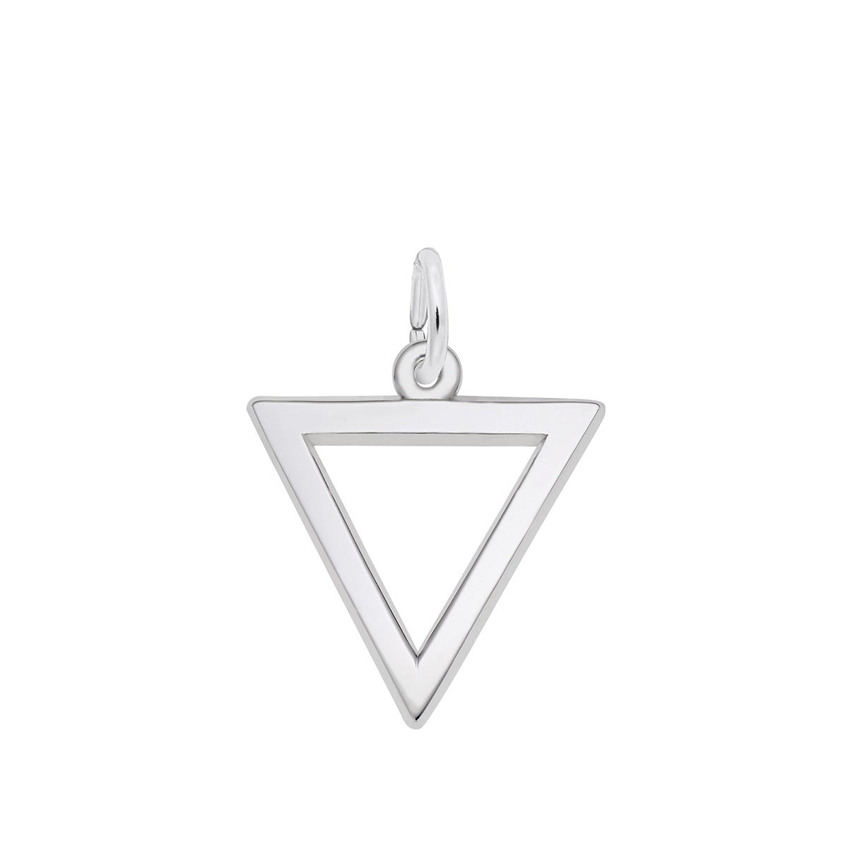 Triangle Charm Sterling Silver
