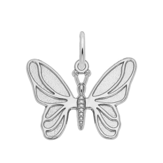 Butterfly Charm in Sterling Silver