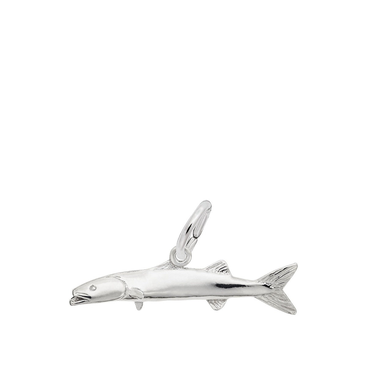 Barracuda Charm Sterling Silver