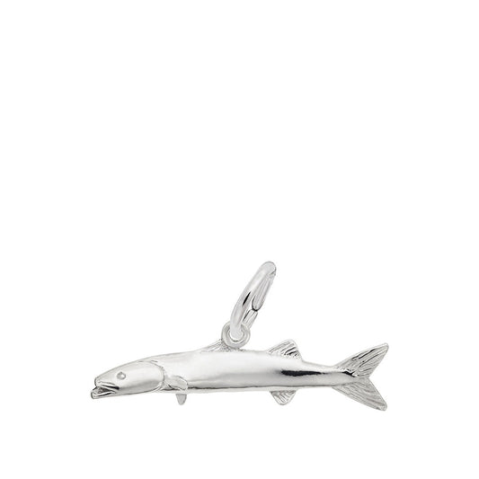 Barracuda Charm Sterling Silver