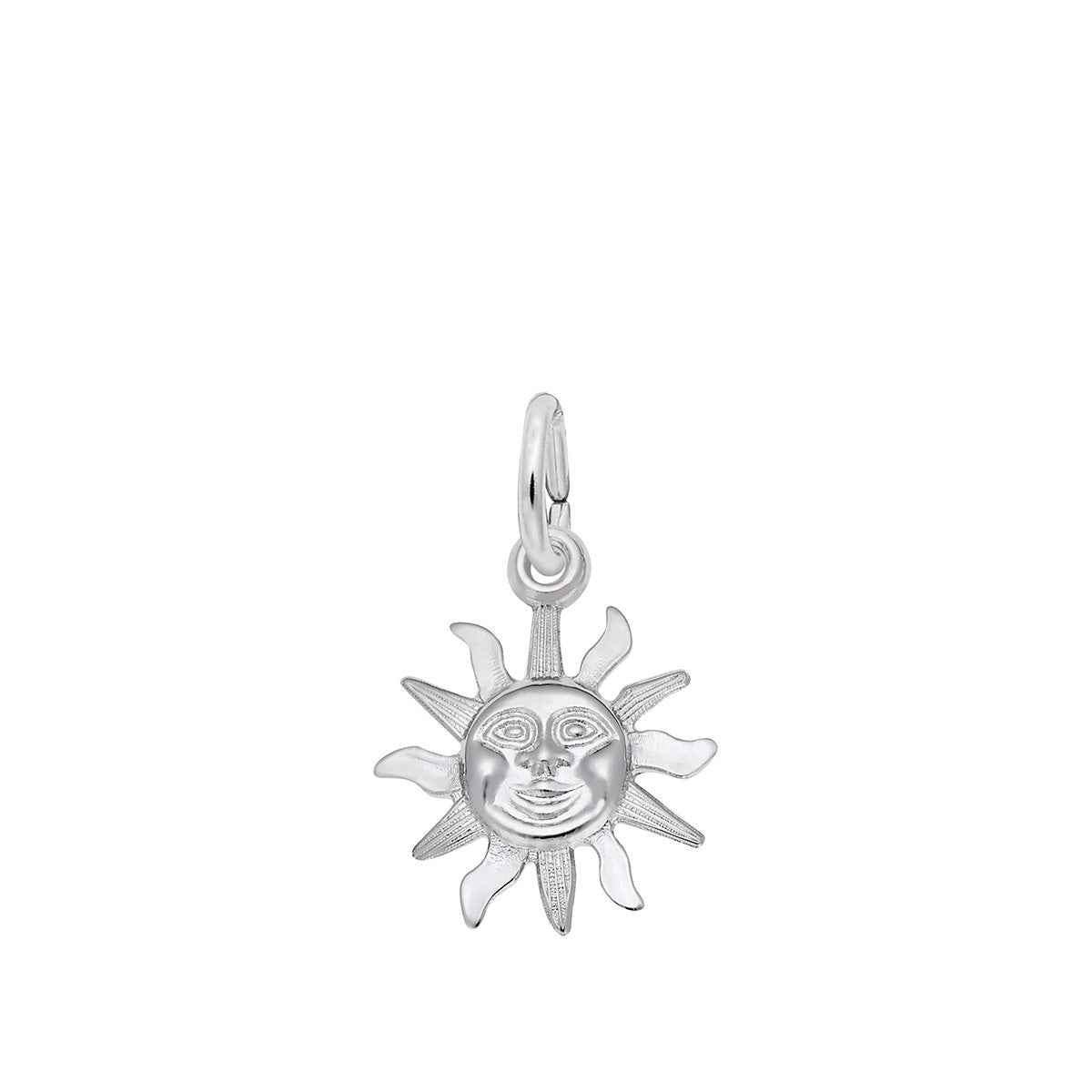 Belize Sun Small Charm in Sterling Silver