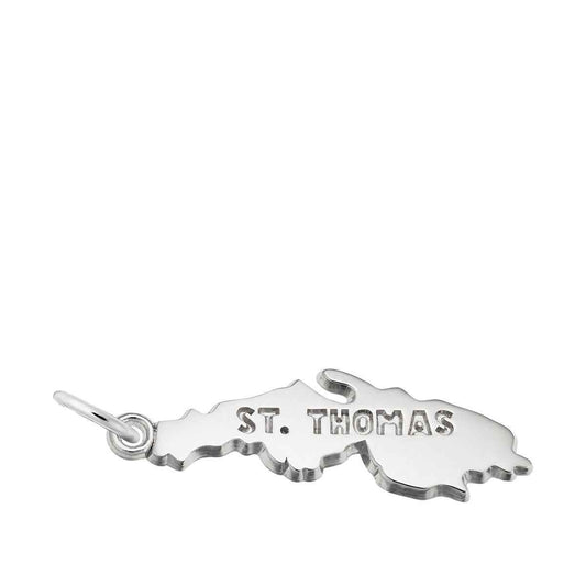 St. Thomas Charm in Sterling Silver