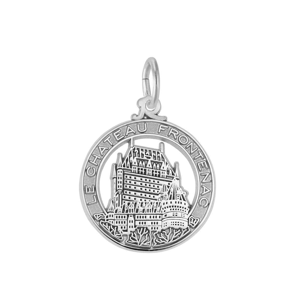 Chateau Frontenac Charm in Sterling Silver