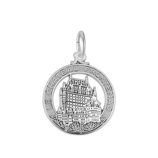 Chateau Frontenac Charm in Sterling Silver