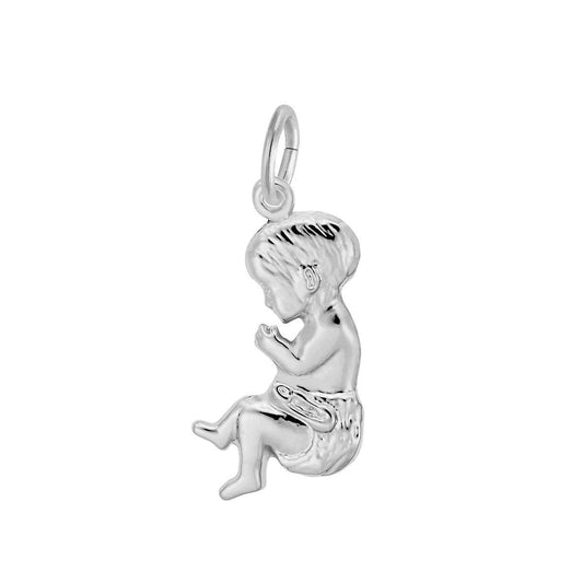 Baby Charm in Sterling Silver