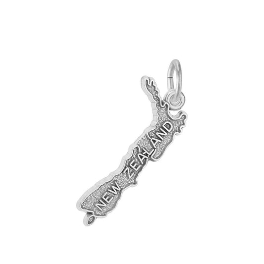 New Zealand Charm in Sterling Silver