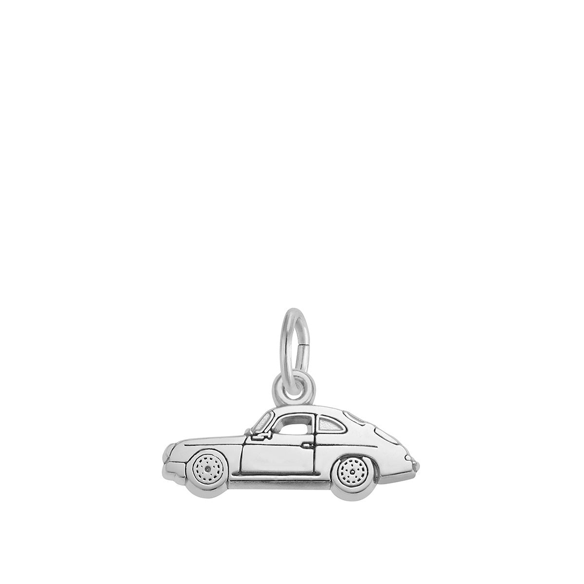 Sports Car Charm Sterling Silver