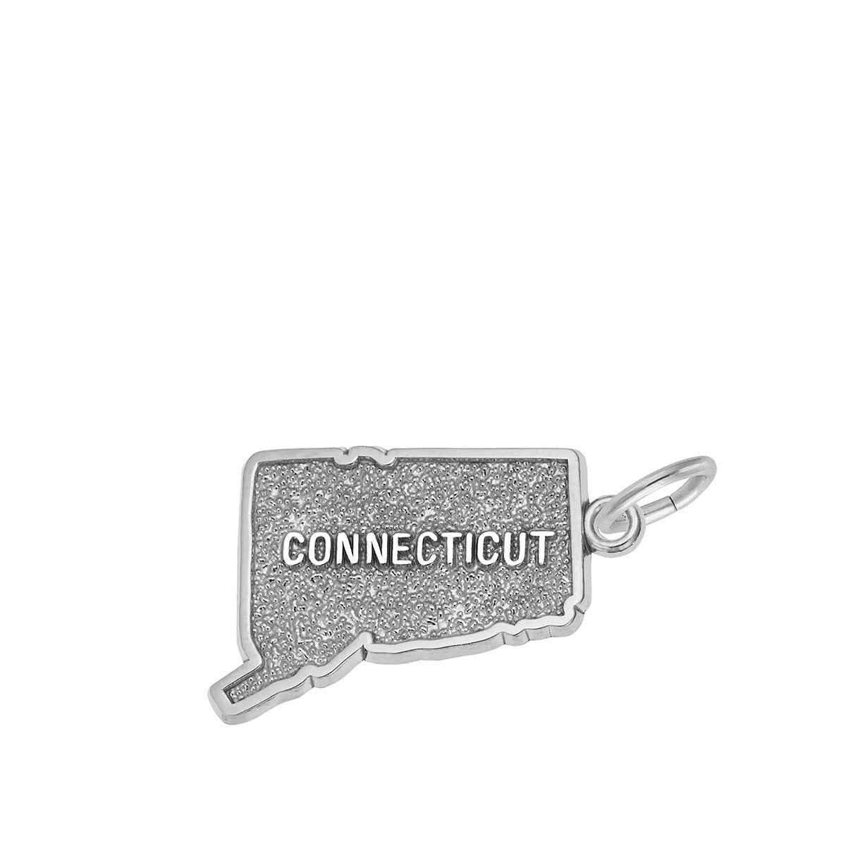 Connecticut Charm in Sterling Silver
