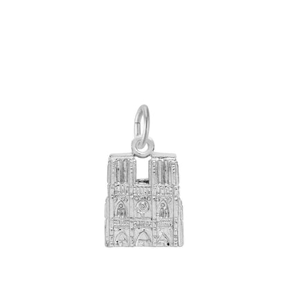 Notre Dame Charm in Sterling Silver