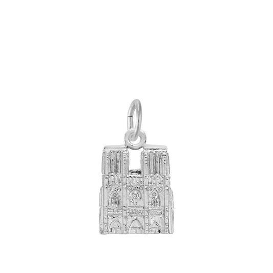Notre Dame Charm in Sterling Silver