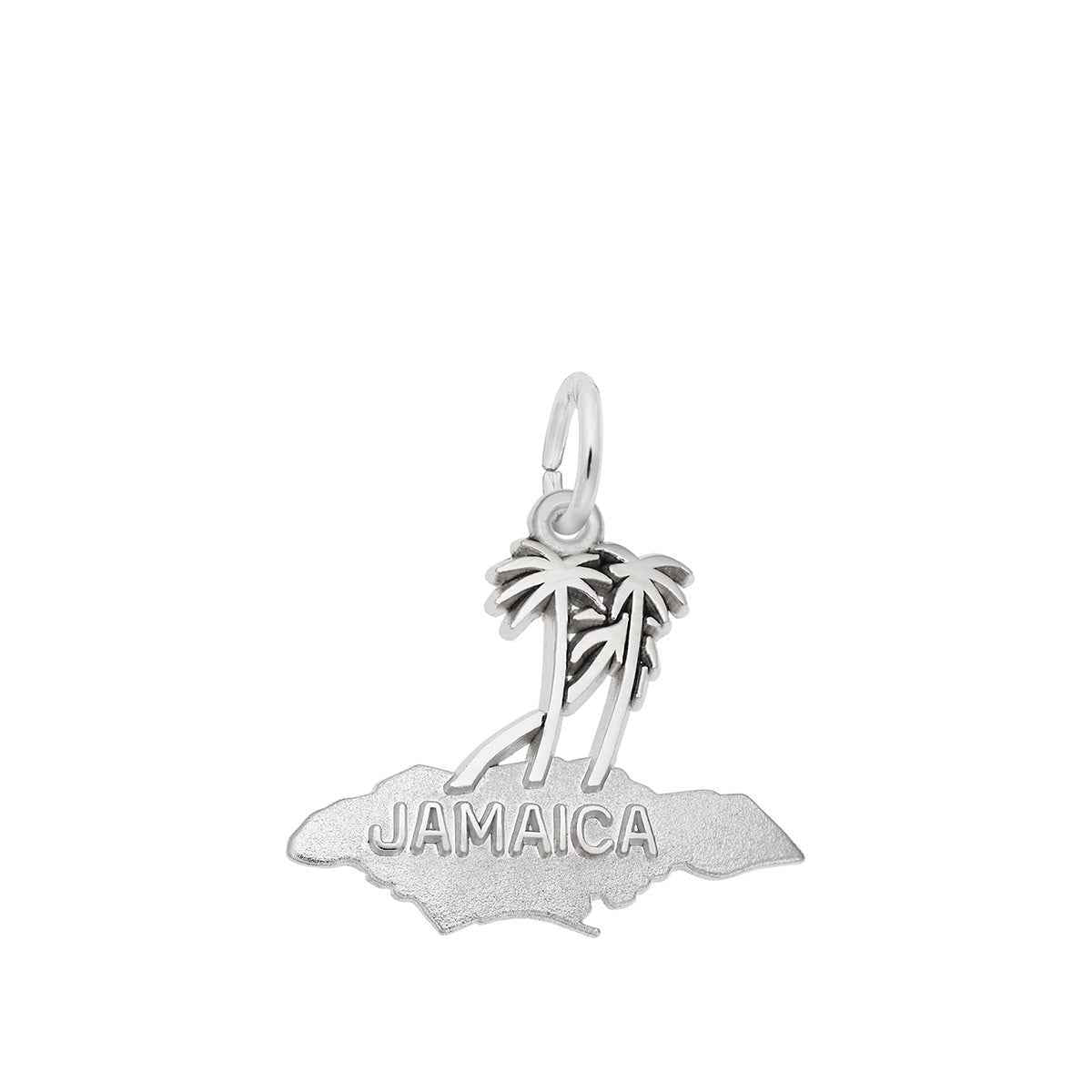 Jamaica Palms Charm in Sterling Silver