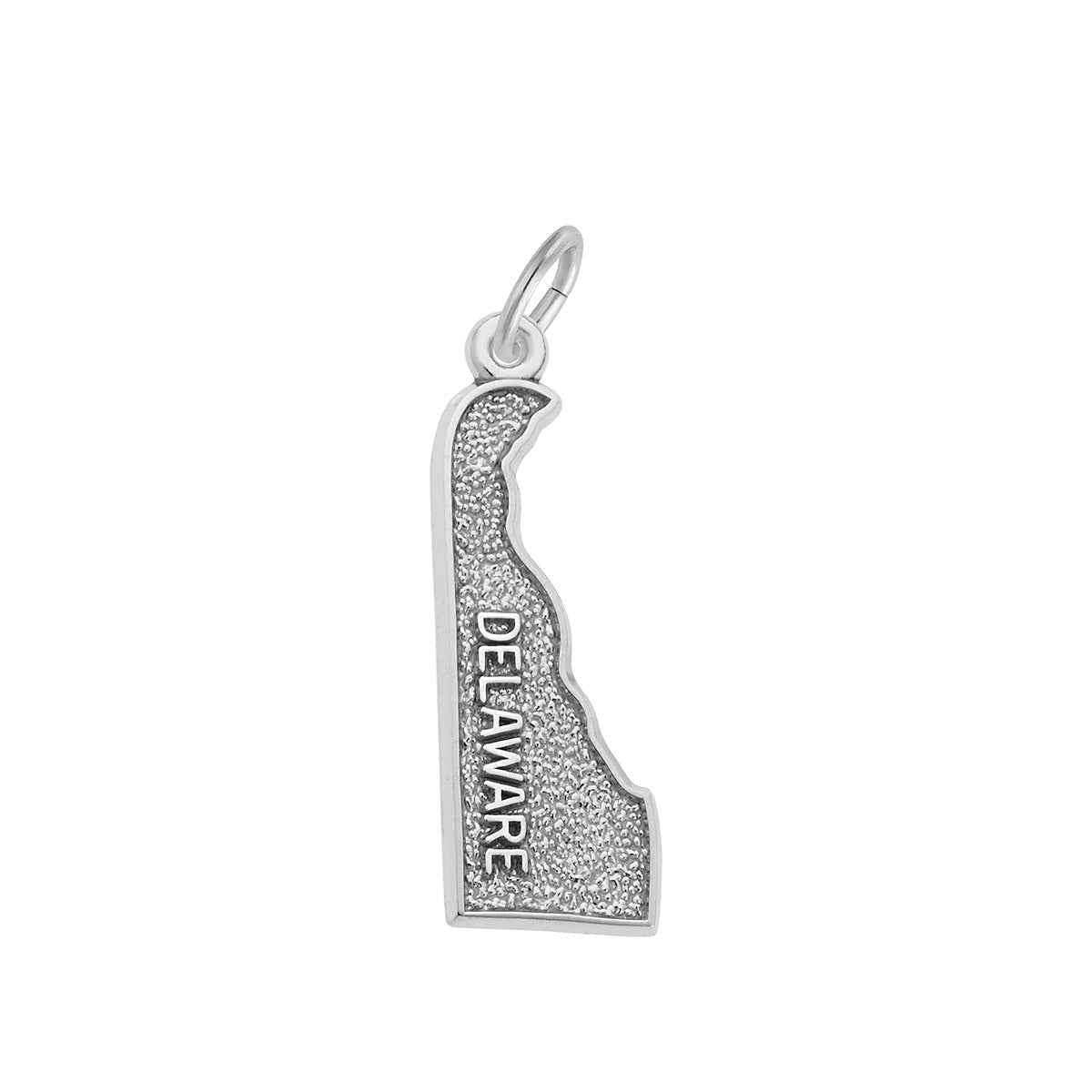 Delaware Charm in Sterling Silver
