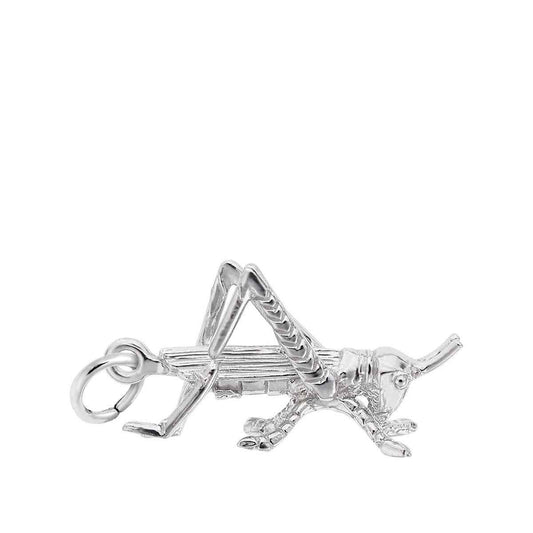 Grasshopper Charm in Sterling Silver