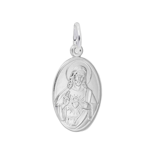 St. Theresa Charm in Sterling Silver