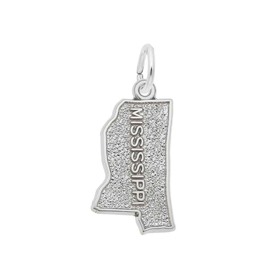 Mississippi Charm in Sterling Silver