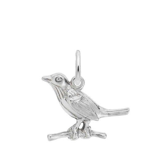 Robin Charm in Sterling Silver